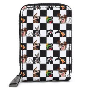 Looney Tunes Checkered Accordion Wallet